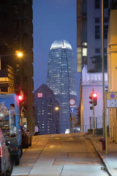 22 okt 2019 hong kong. Derde straat, Sai Ying Pun — Stockfoto