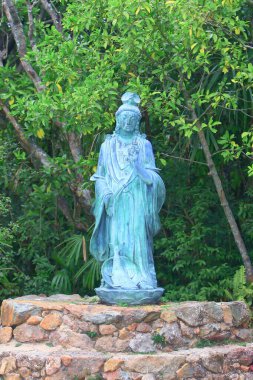 Açık Tapınak 'taki Guanyin Tanrıça Heykeli.