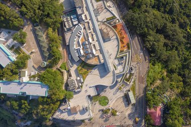 09 Ekim 2019, Tepe Kulesi, Victoria Tepesi 'nin Hong Zirvesi.