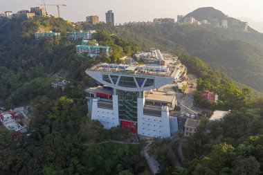 09 Ekim 2019, Tepe Kulesi, Victoria Tepesi 'nin Hong Zirvesi.