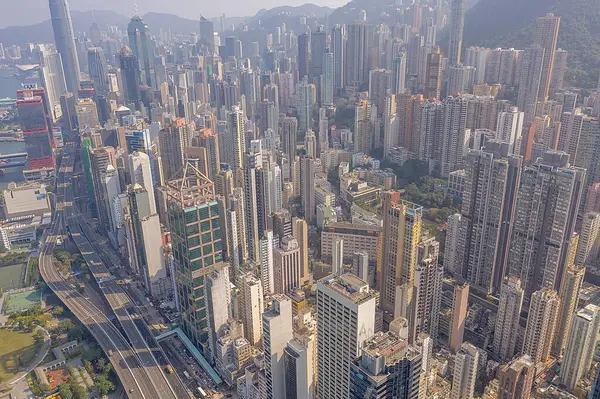 15 Νοε 2019 Residential Area at Mid Level sai ying pun Χονγκ Κονγκ — Φωτογραφία Αρχείου