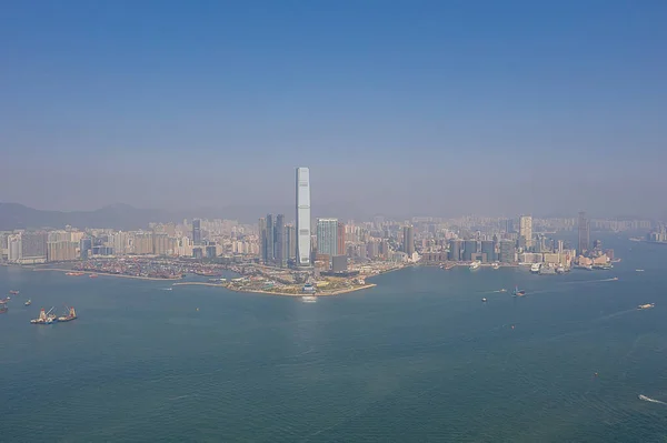 2019年11月15日香港西九龙的航观 — 图库照片