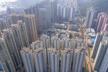 14 Kasım 2019 İkamet Bölgesi 'nin yüksek manzarası Kwan O' ya saldırıyor. 