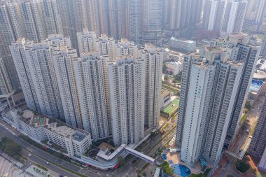 14 Kasım 2019 İkamet Bölgesi 'nin yüksek manzarası Kwan O' ya saldırıyor. 