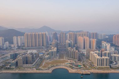 18 Kasım 2019, Hong Kong, Tseung Kwan O 'nun güneyi. 