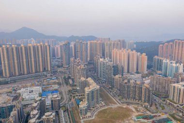 18 Kasım 2019, Hong Kong, Tseung Kwan O 'nun güneyi. 