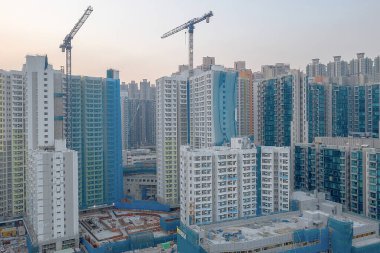 18 Kasım 2019, Hong Kong, Tseung Kwan O 'nun güneyi. 