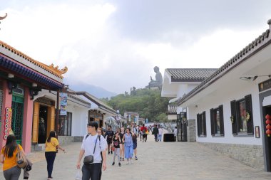 23 Kasım 2019 Ngong Ping 360 Ngong Ping Köyü