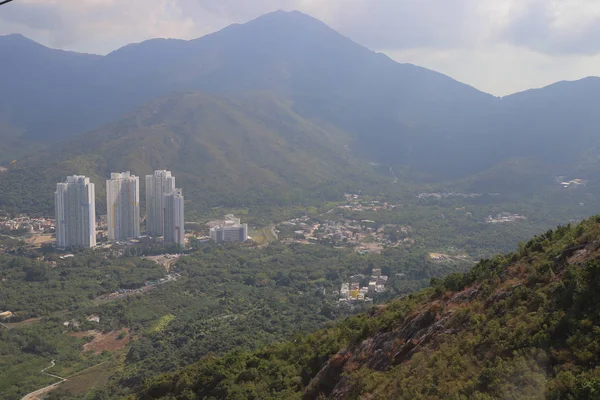 23 nov 2019 Funivia Ngong Ping, Tung Chung Hong Kong — Foto Stock