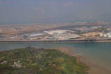 23 Kasım 2019. Görüş Hong Kong Havaalanı.