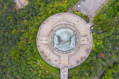 23 Kasım 2019 Tian Tan Buddha Po Lin Manastırı, Hong Kong.