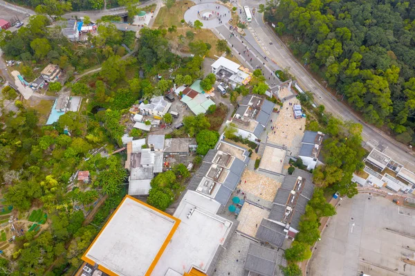 23 Nov 2019 a Ngong Ping Village at the Ngong Ping — Stock Photo, Image