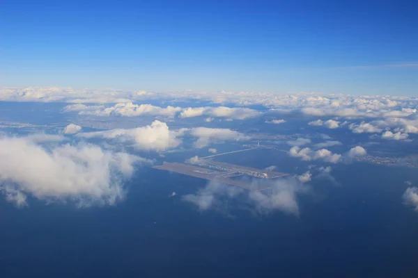 Plane on a Kansai Airport at japan — Stock Photo, Image