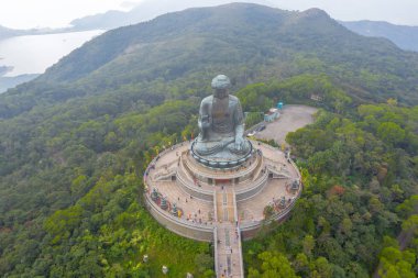 23 Kasım 2019 Tian Tan Buddha Po Lin Manastırı, Hong Kong.