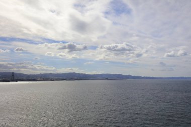 Gün zaman Bay osaka görünümü