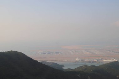 23 Kasım 2019. Görüş Hong Kong Havaalanı.