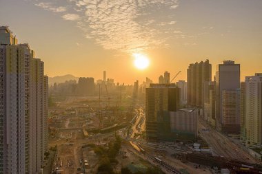8 Aralık 2019 Modern Şehir Choi Hung, Hong Kong 