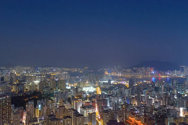 1 Dec 2019 the city view of kowloon at hong kong — 스톡 사진