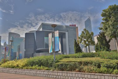 9 Aralık 2019, Tamar Park Hong Kong. 