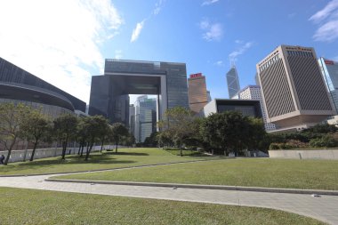 9 Aralık 2019, Tamar Park Hong Kong. 