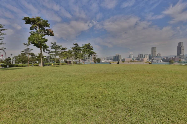 9 Déc 2019 heure locale à Tamar Park hong kong — Photo