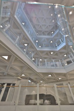 9 Aralık 2019 Sanat Merkezi 'nin iç tasarımı.