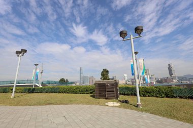 9 Aralık 2019, Tamar Park Hong Kong. 