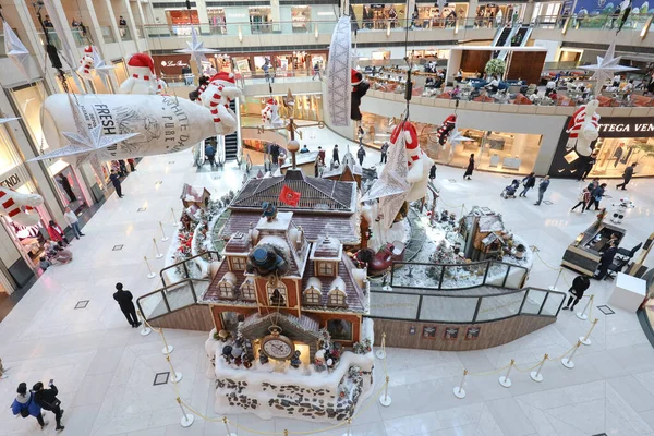 9 Dec 2019 interior of the Landmark shopping mall. The Landmark, — Stock Photo, Image