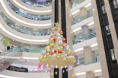 23 Aralık 2019 Times Meydanı Alışveriş Bölgesi, Noel süslemesi 