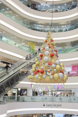 23 Aralık 2019 Times Meydanı Alışveriş Bölgesi, Noel süslemesi 