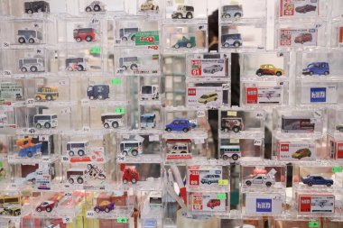 Hong Kong 'un Kowloon şehrindeki yapı taşlarının ölçeği