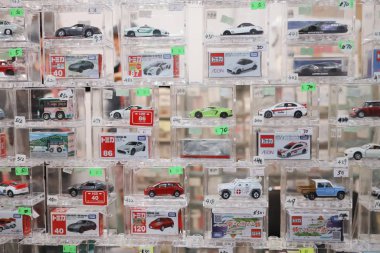 Hong Kong 'un Kowloon şehrindeki yapı taşlarının ölçeği