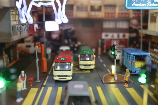 A Fun Of Scale Figure at Old Hong Kong 25 Δεκ 2019 — Φωτογραφία Αρχείου
