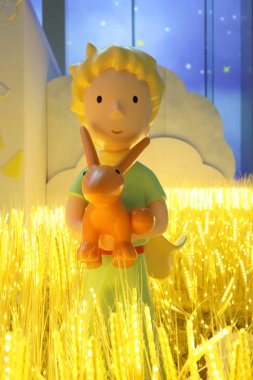 24 Aralık 2019, Küçük Prens 'in kapalı mekandaki Noel gösterisi.