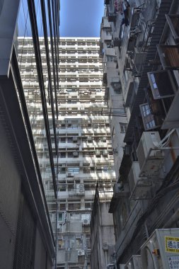 24 Aralık 2019 Tsim Sha Tsui 'nin şehir görüşü 