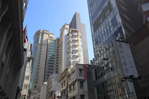 24 dec 2019 uitzicht op de stad Tsim Sha Tsui — Stockfoto