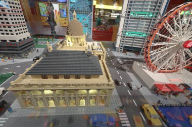 24 Aralık 2019 K11 Müze alışveriş merkezindeki Legoland Keşif Merkezi