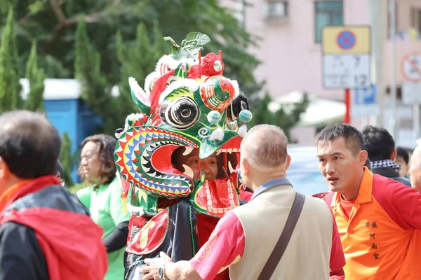 27 Ene 2020 el evento de Año Nuevo en Tin Hau Temple hk — Foto de Stock