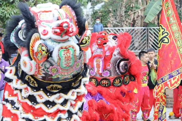 27 Jan 2020 Impreza sylwestrowa w świątyni Tin Hau hk — Zdjęcie stockowe