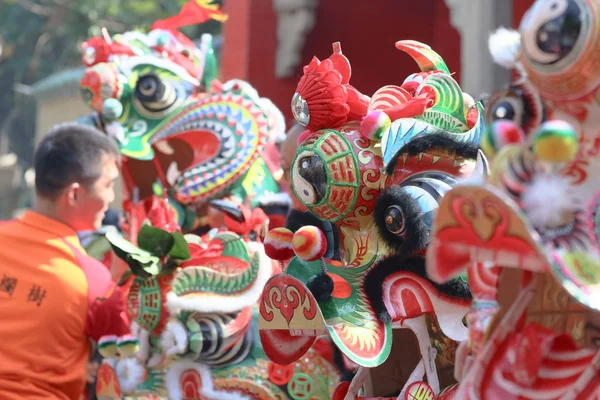 27 Ene 2020 el evento de Año Nuevo en Tin Hau Temple hk — Foto de Stock