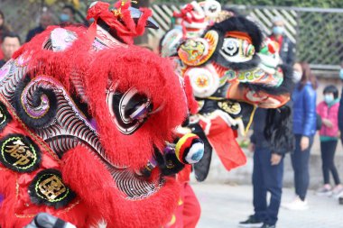 27 Ocak 2020 Tin Hau Tapınağında yeni yıl etkinliği