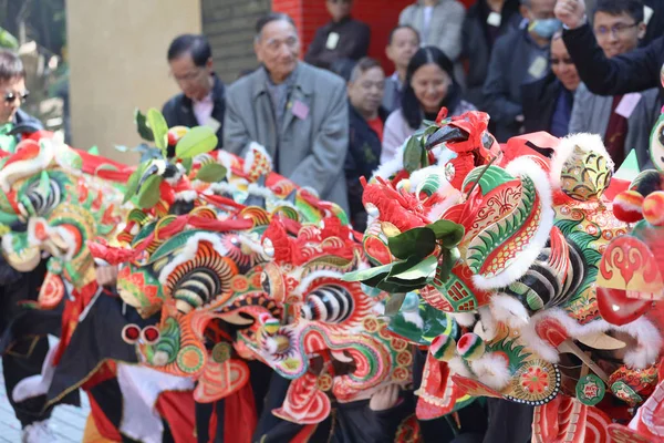 27 Ιαν 2020 η εκδήλωση του νέου έτους στο Tin Hau Temple hk — Φωτογραφία Αρχείου