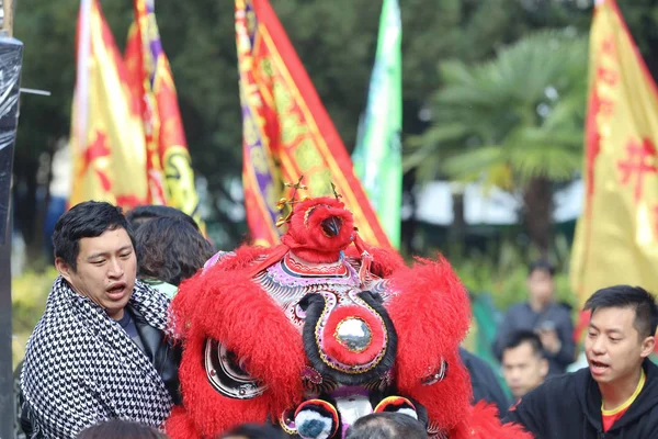 27 Ene 2020 el evento de Año Nuevo en Tin Hau Temple hk — Foto de Stock