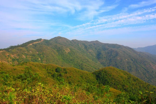 25 Dezembro 2008 A paisagem de Hong Kong Maclehose Trail — Fotografia de Stock