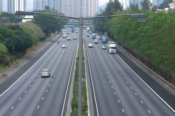 27 dic 2008 la città vista Distretto Nord a Hong Kong — Foto Stock