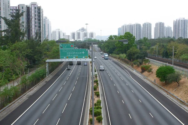 27 Dec 2008 the city view North District at hong kong — Stock Photo, Image