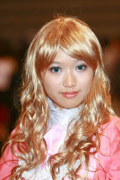 20. prosince 2008 Japonská anime cosplay, portrét cosplay — Stock fotografie