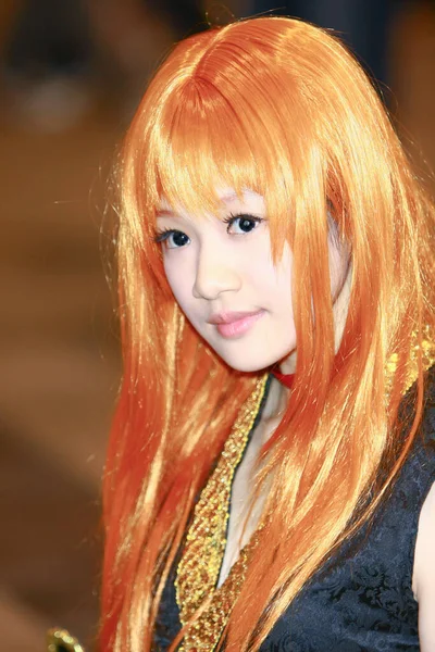 20 dic 2008 il cosplay anime Giappone, ritratto del cosplay — Foto Stock