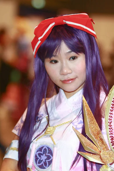 20 Dec 2008 the Japan anime cosplay , portrait of cosplay — Stock Photo, Image