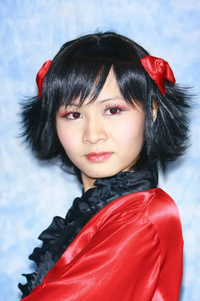 20 Dec 2008 cosplay anime japonez, portretul cosplay-ului — Fotografie, imagine de stoc